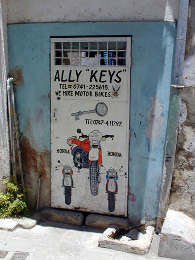 motorcycle repair shop Zanzibar 10-02